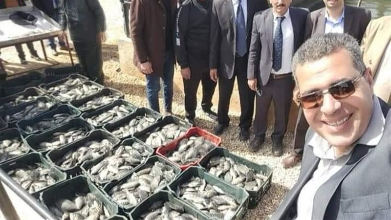 افتتاح الصيد بمزرعة