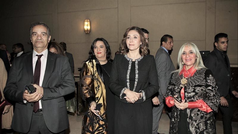 وزيرة الثقافة تشهد