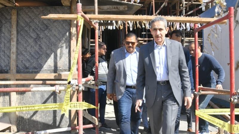محافظ الغربية يتفقد