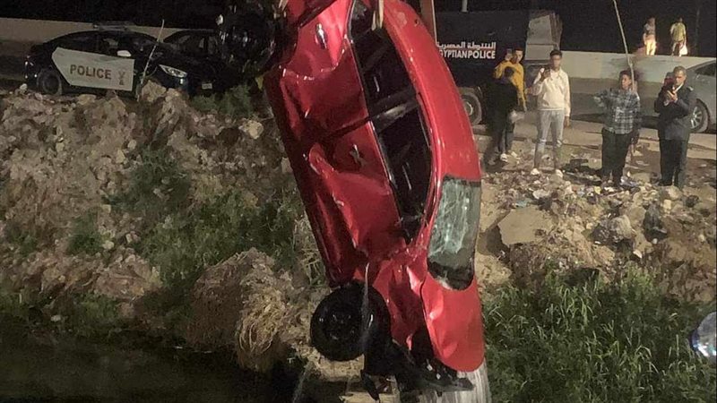 لحظة انتشال السيارة،