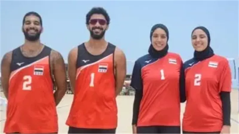 لاعبو الكرة الطائرة