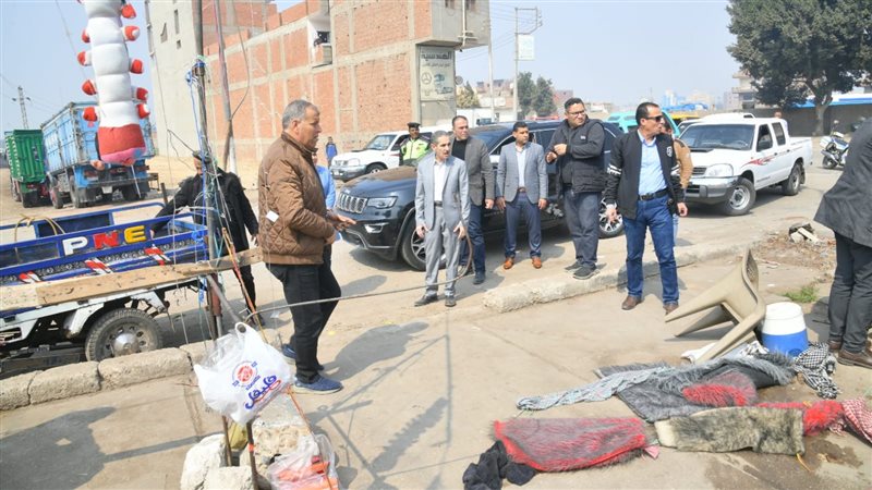 محافظ الغربية يتابع