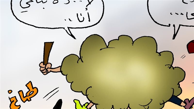 محمد صلاح في كاريكاتير