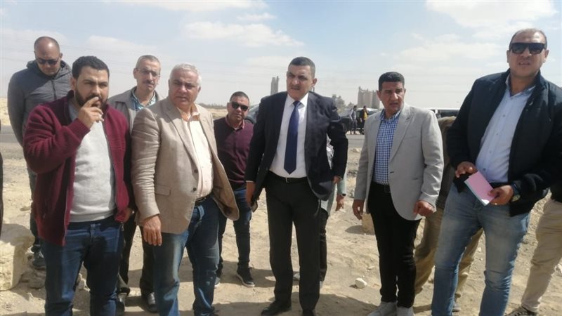 مسؤولو الاسكان يتفقدون