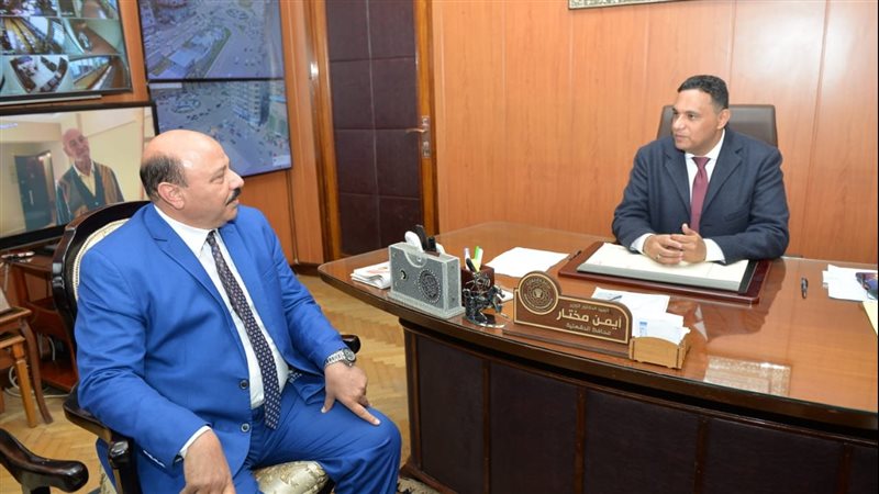 محافظ الدقهلية يستقبل