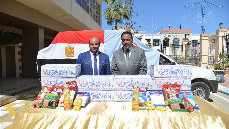 استقبال المحافظ للقافلة