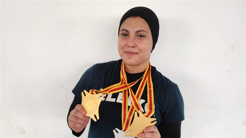 فاطمة صادق لاعبة