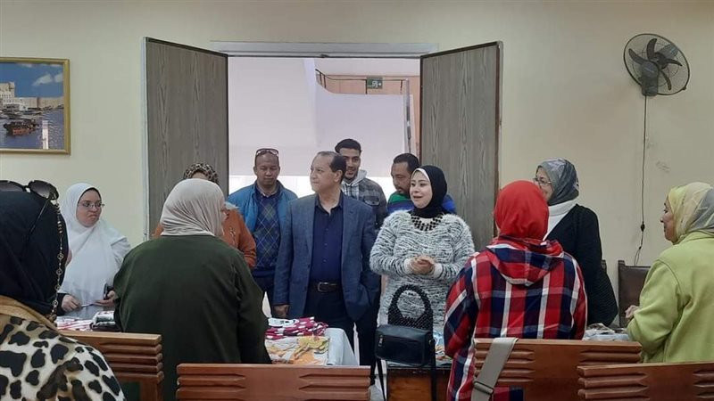 رئيسة حي الجمرك بالإسكندرية،