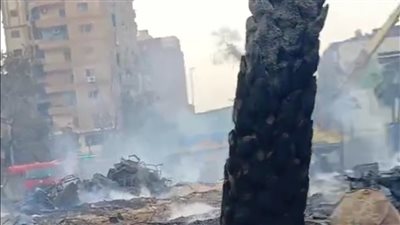 وصول سيارات الإطفاء والإسعاف، اندلاع حريق في دار أيتام بمدينة السلام 