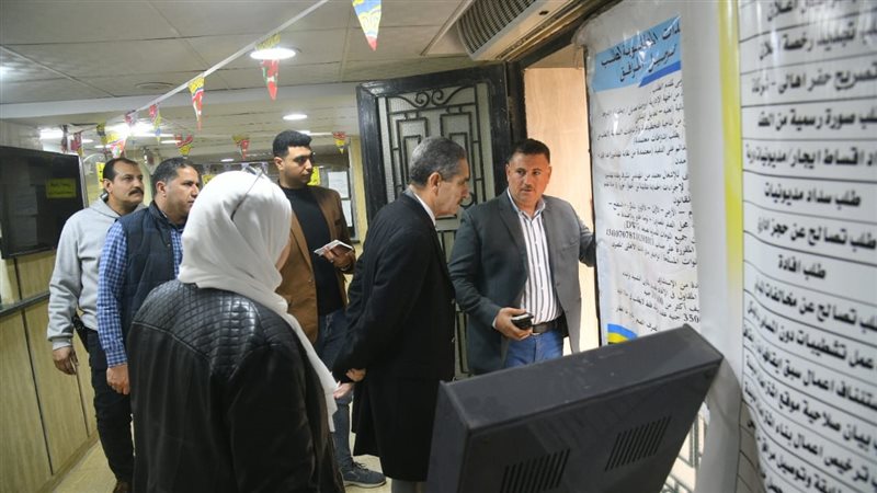 محافظ الغربية يتابع