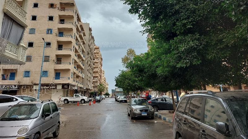 صورة من الامطار في