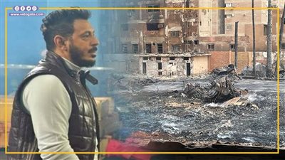  مصير مسلسل المعلم بعد حريق ستوديو الأهرام (فيديوجراف)