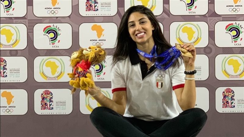 ندى حافظ لاعبة منتخب