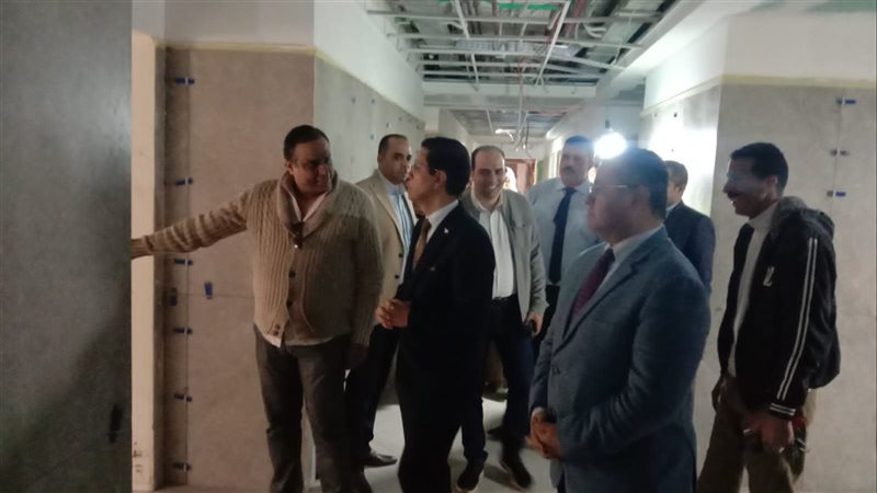 زيارة مستشفي بنها