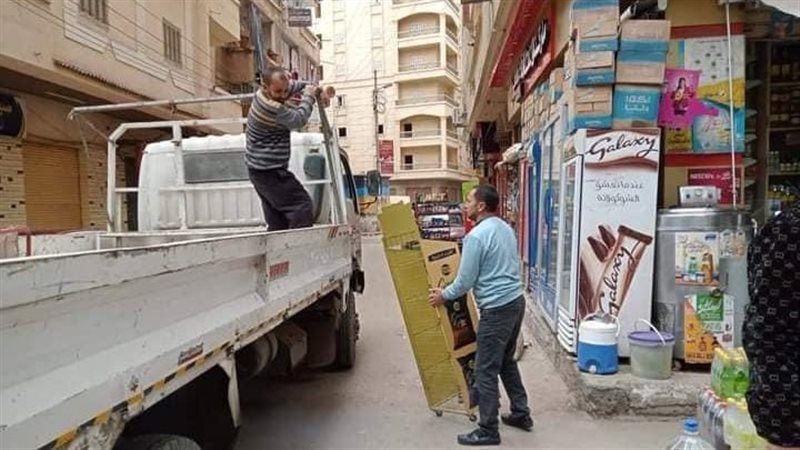 رفع حالات اشغال طريق