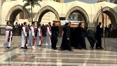 4 صور ترصد جنازة رهبان جنوب أفريقيا برئاسة البابا تواضروس