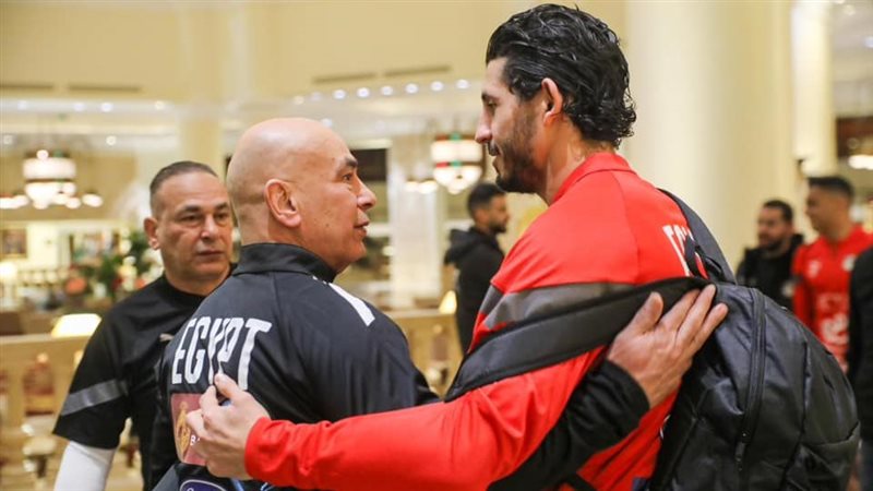 حسام حسن يستقبل أحمد