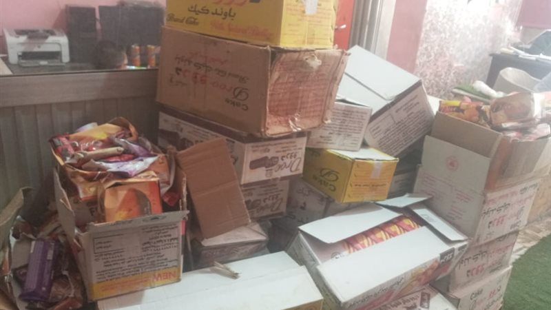 جانب من الحملة التموينية
