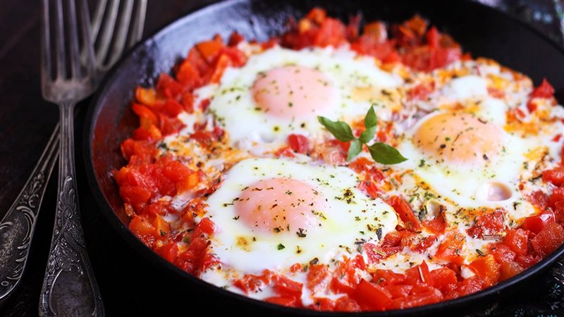 الشكشوكة، فيتو