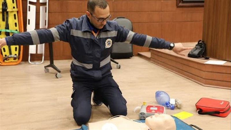تدريب الفرق الإسعافية