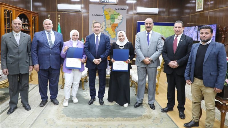 المنوفية تُكرم الفائزتان