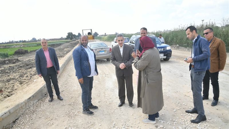 محافظ الغربية يتابع