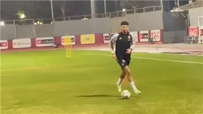 دوري أبطال أفريقيا، وسام أبوعلى يواصل التأهيل في مران الأهلي (فيديو)