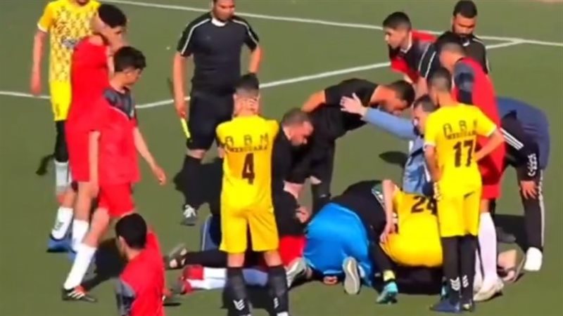 وفاة لاعب في الدوري