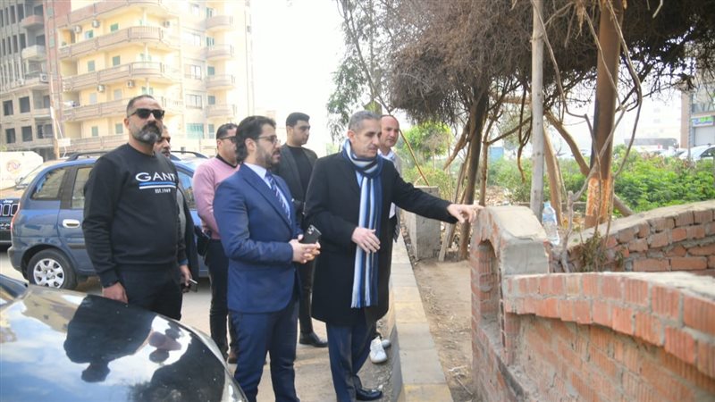 محافظ الغربية يتفقد