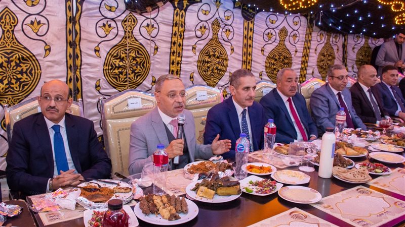 جامعة طنطا تنظم مأدبة