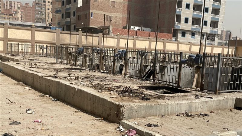 حريق الصرف الصحى،
