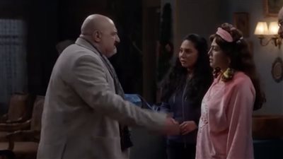 خالد الصاوي يعترف بابنته ريهام حجاج في الحلقة 18 من مسلسل صدفة