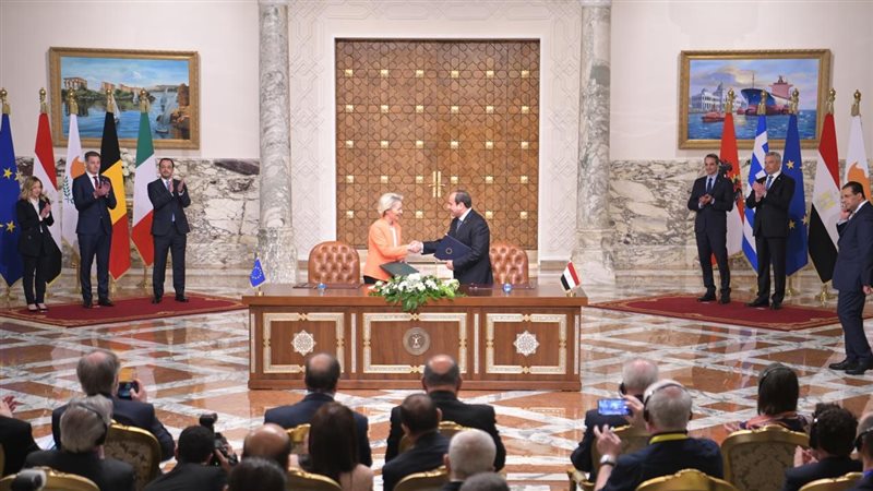 الرئيس السيسي ورئيسة