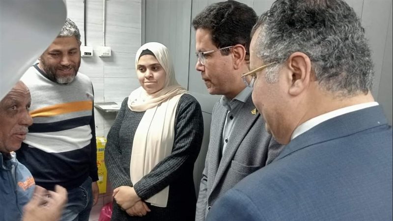 رئيس جامعة بنها داخل