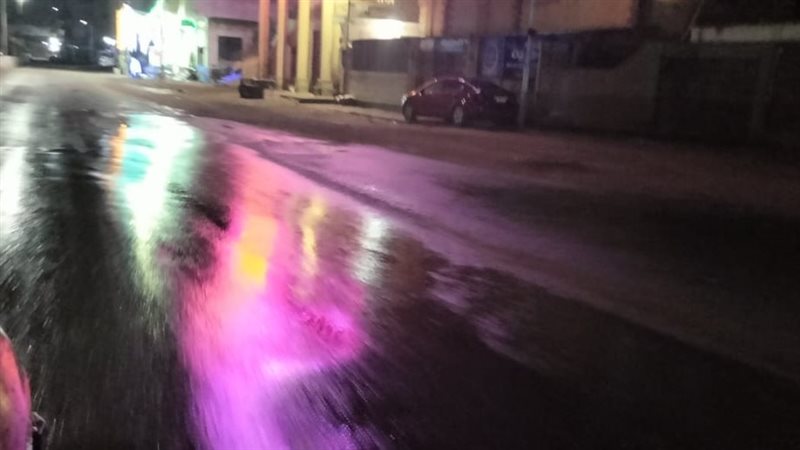 سقوط أمطار ونشاط