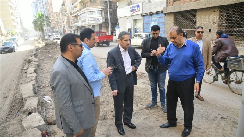 محافظ الغربية يتابع