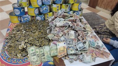 حصالات الخير، أطفال المنوفية يجمعون 34 ألف جنيه لشراء ملابس العيد للأيتام (صور)