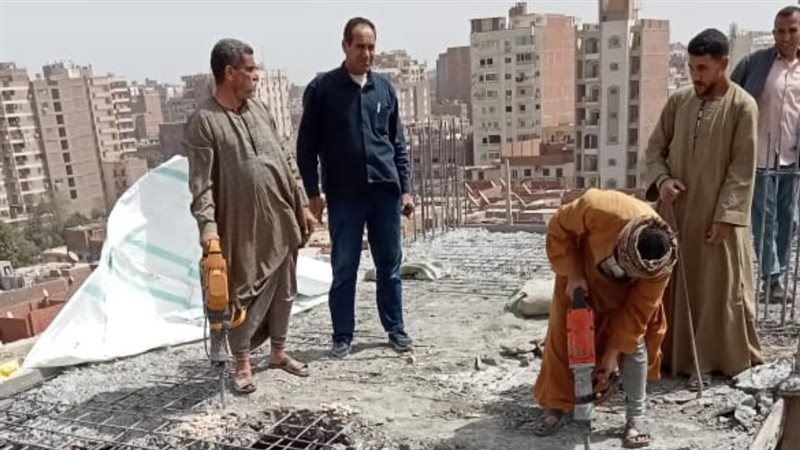 حملة إزالة بأسيوط،