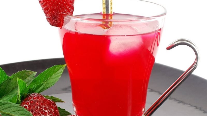 عصير الفراولة، فيتو