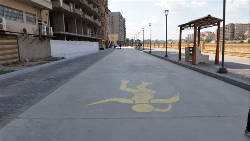 الممشي السياحي بالمنصورة