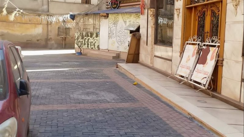 تبليط شوارع دمياط