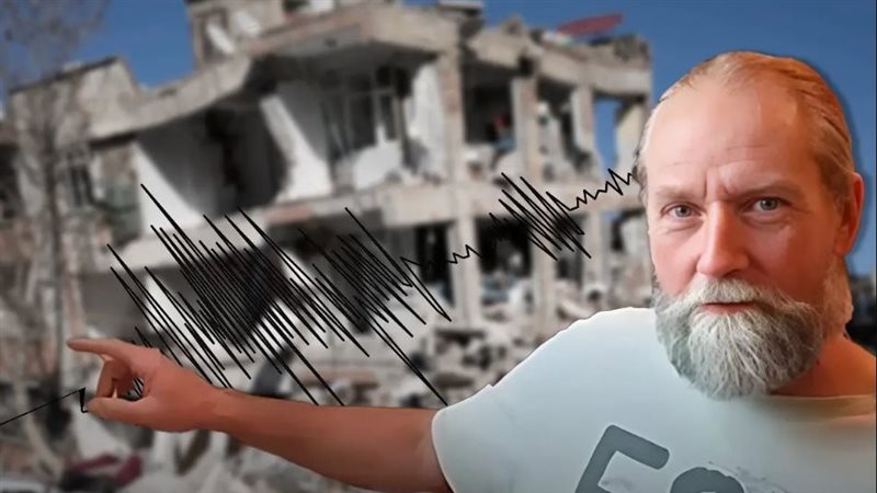 زلزال كبير منتصف