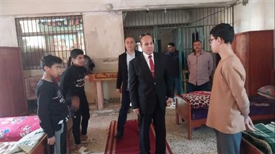 وكيل وزارة التضامن الاجتماعي بالدقهلية يتفقد دار كبار السن ومؤسسة الرعاية الاجتماعية للأحداث بنبروه
