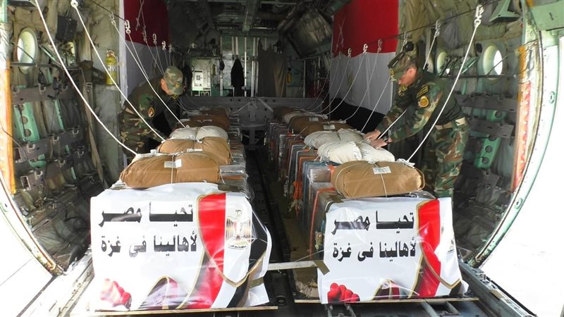 مصر تواصل أعمال الإسقاط