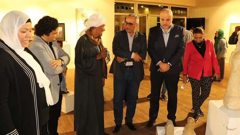 افتتاح معرض تجربة