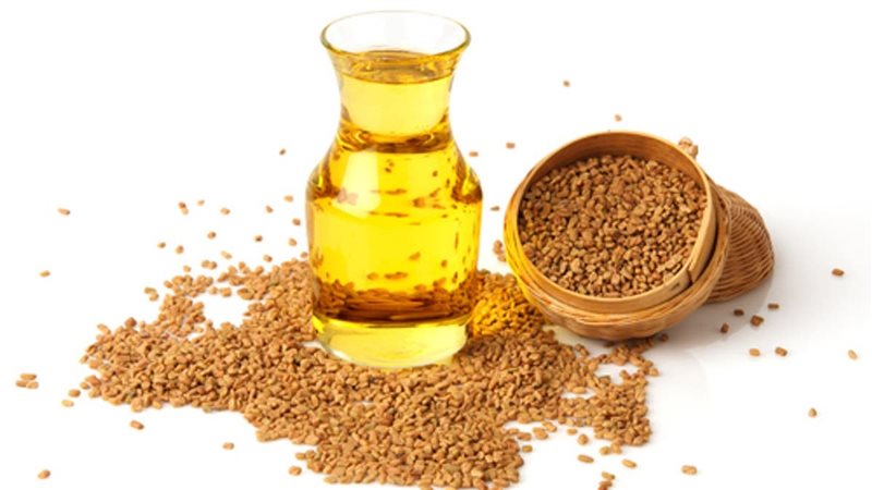 زيت الحلبة، فيتو