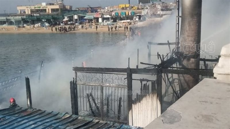 حريق هائل بالإسكندرية،