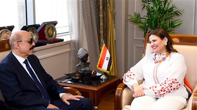 وزيرة الهجرة تستقبل عددا من أعضاء الجالية المصرية في نيويورك 