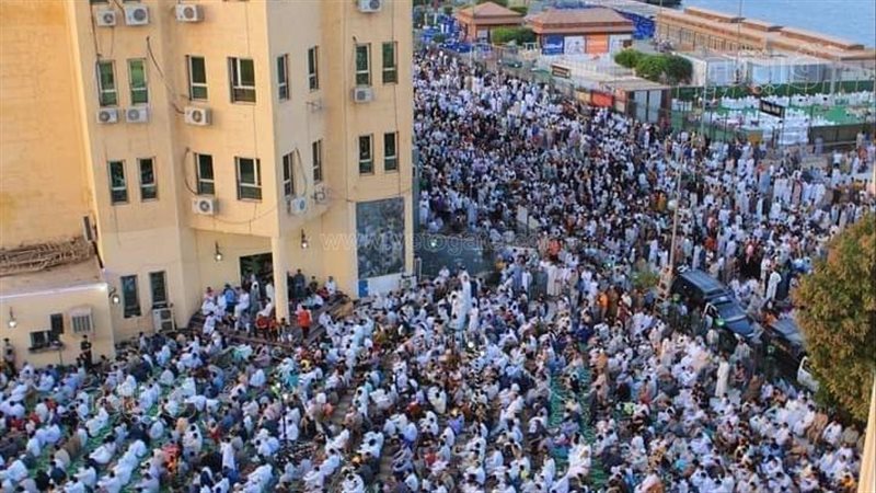 صلاه العيد فى اسوان،