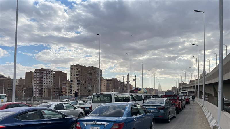 سقوط أمطار علي الجيزة